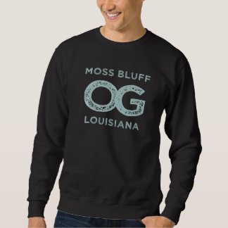 Moletom Moss Bluff Louisiana Show Your Original Hometown P