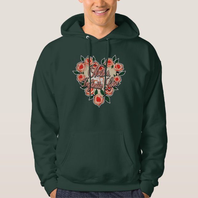 Moletom Mother Infinite Love – Floral Typography (Frente)