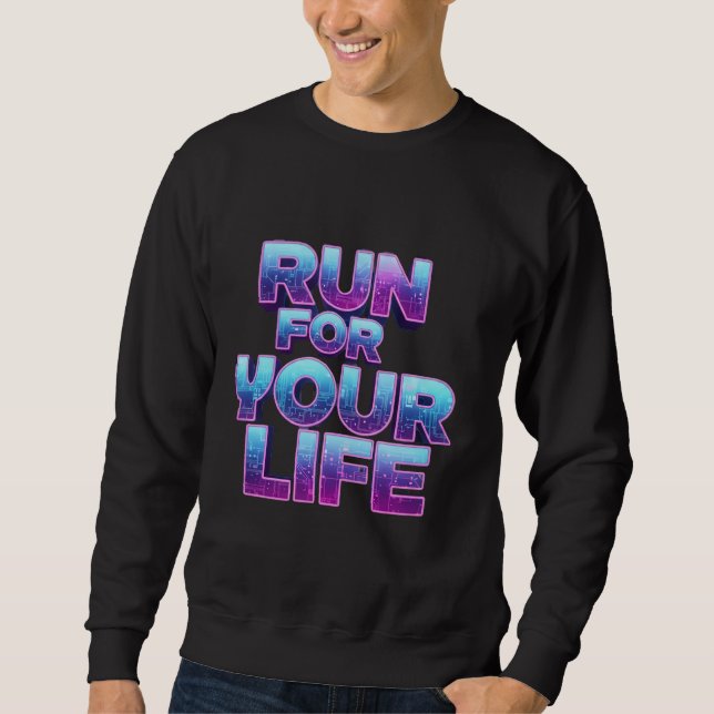 Moletom Motivação para Corrida Profissional (Frente)