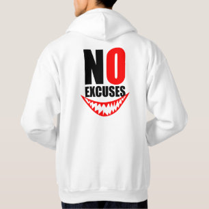 Moletom Motivação Sem Desculpas Tipografia Design