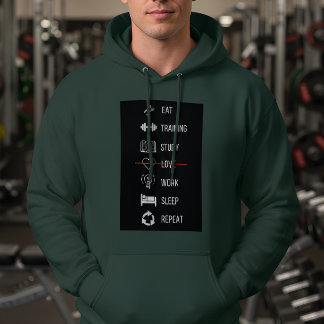 Moletom Motivation Routine Hoodie