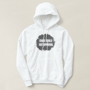 Moletom Motivational Men's "Chase Objetives Not Approval"