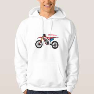 Moletom Moto de terra vermelha