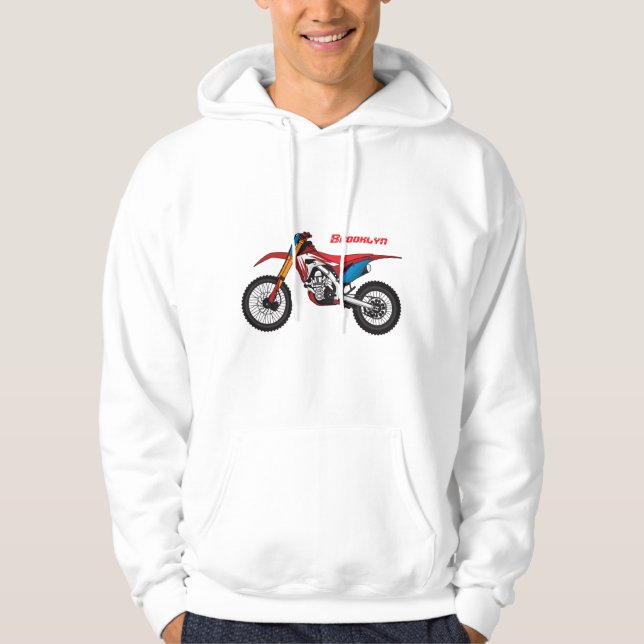 Moletom Moto de terra vermelha (Frente)