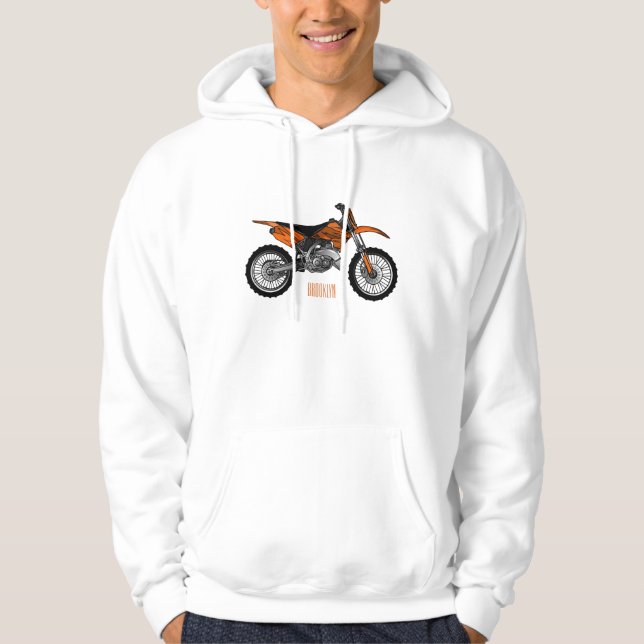 Moletom Moto fora-de-estrada/desenho animado (Frente)