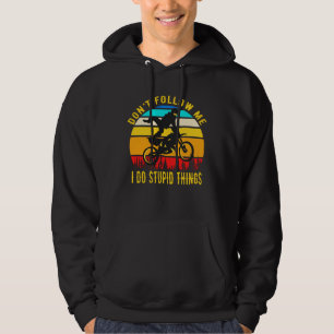 Moletom Motocross engraçado, motocross, moto, saia, bicic