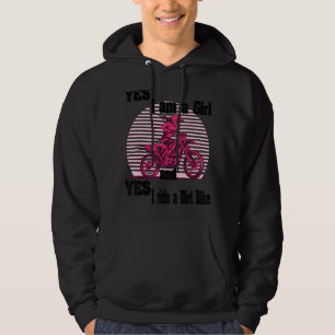 Moletom Motocross Mx Sim Eu Sou Uma Rapariga E Sim Eu Pass