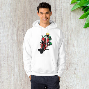 Moletom Motorciclista Andando Red Sportbike