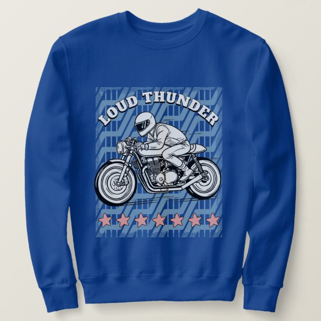 Moletom motorcyclist (Frente do Design)