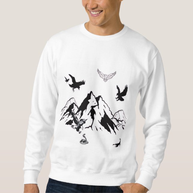 Moletom Mountain Eagle Sweatshirt (Frente)