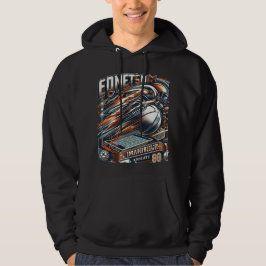 Moletom Movimento Esportivo Dinâmico Hoodie-Atletic de Alt