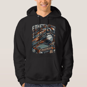 Moletom Movimento Esportivo Dinâmico Hoodie-Atletic de Alt