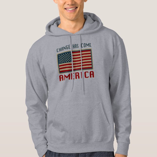 Moletom Mude veio a América Obama (Frente)