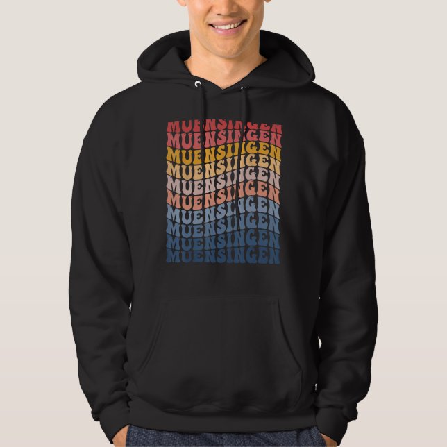 Moletom Muensingen City Groovy Retro (Frente)