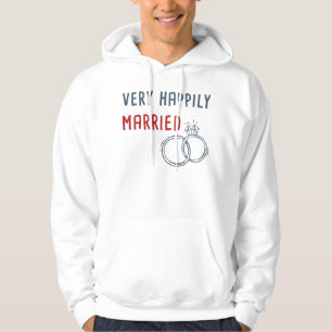 Moletom Muito Feliz Casamento Com Casal De Esposa Marido C