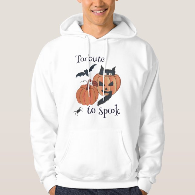 Moletom Muito fofo para assustar (Frente)