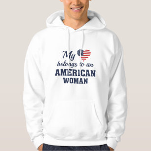 Moletom Mulher Americana do Coração