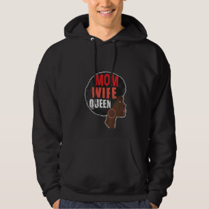 Moletom Mulher Forte Mãe Esposa Americana Africana Mo Espe
