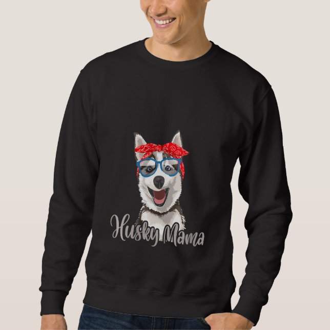 Moletom Mulher Rouco Mãe Mãe Irmã Scarf Eyeglasse Vermelho (Frente)