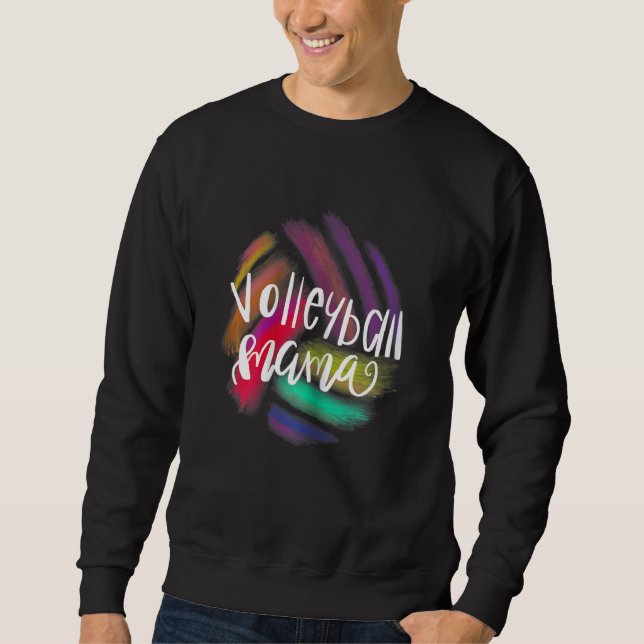 Moletom Mulher Vôlei Mamãe esportiva Mãe Volle (Frente)