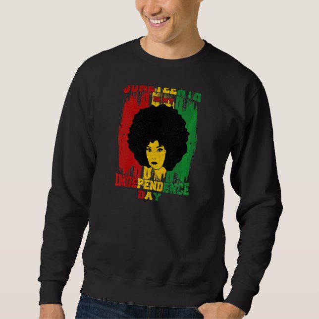 Moletom Mulheres Afro Mulher Junta É Minha Independência D (Frente)