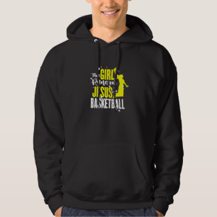 Moletom Mulheres Basquete Essa Garota Funciona Com Jesus E