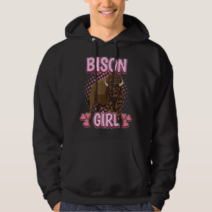 Moletom Mulheres Bison Menina Cita Bisons Sábios
