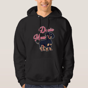 Moletom Mulheres Cute Dachshund Eu Doxo Mãe