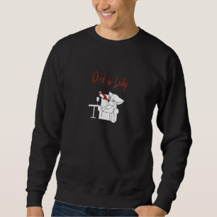 Moletom Mulheres Cute Vermelho Em Senhora Pequeno Esquilo 