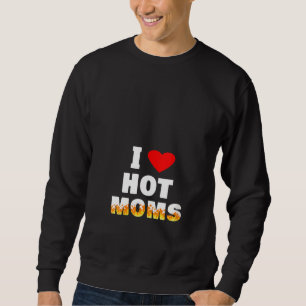 Moletom Mulheres Eu Coração Mães Quentes