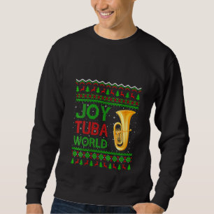 Moletom Mulheres Joy Tuba World Music Xmas Ugly Tuba Chris