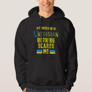 Moletom Mulheres Meu marido é ucraniano Bandeira da Ucrâni