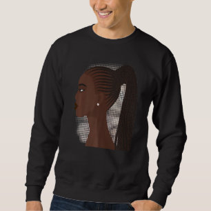 Moletom Mulheres Negras Melanina Rapariga Internacional Di