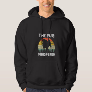 Moletom Mulheres O Pug Whisperer Engraçado Cachorro Vintag
