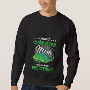 Moletom Mulheres Orgulhosas Chameleon Mãe Mãe Mãe Mãe Bebê