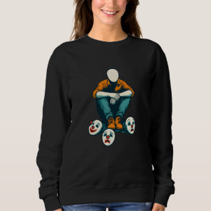 Moletom Multi-Face Estilo Coringa Moda Psicodélica