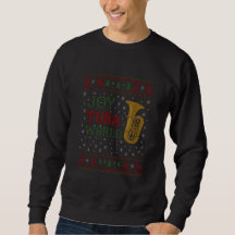 Mundo da Tuba Alegria Natal Músico Engraçado