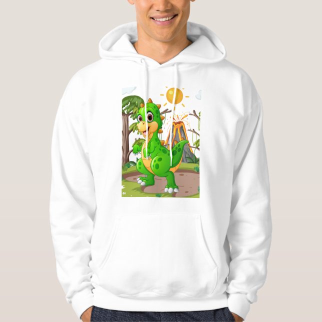 MOLETOM MUNDO PRÉ-HISTÓRICO DOS DINOSSAUROS (Frente)