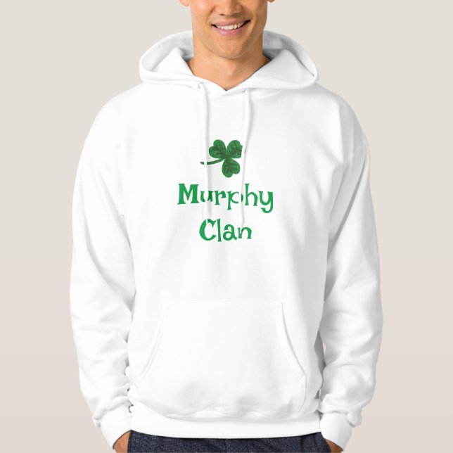 Moletom Murphy Clan Shamrock sweatshirt  (Frente)