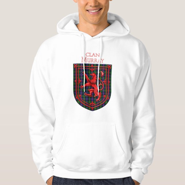 Moletom Murray Tartan Scottish Xadrez Lion Rampant (Frente)