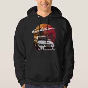 Moletom Music Vintage Retro Mitsubishi Evolution Evo Summe