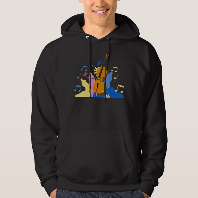 Moletom Música Musical Humor Cellist Player Cel (Frente)