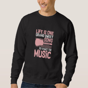 Moletom Musical Musical Instrumento Melody Premium
