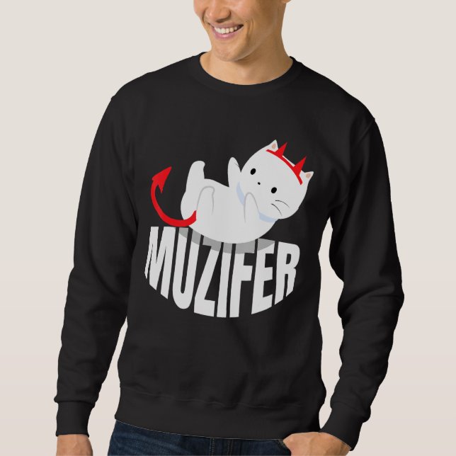 Moletom Muzifer I Cat Kitten Lucifer Devil Lu (Frente)