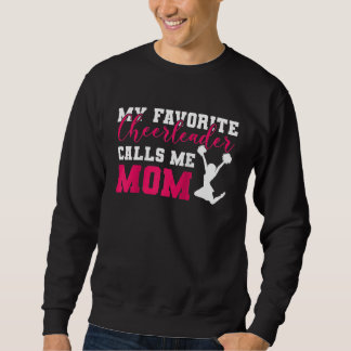 Moletom My Favorite Cheerleader Calls Me Mom Cheerleading 