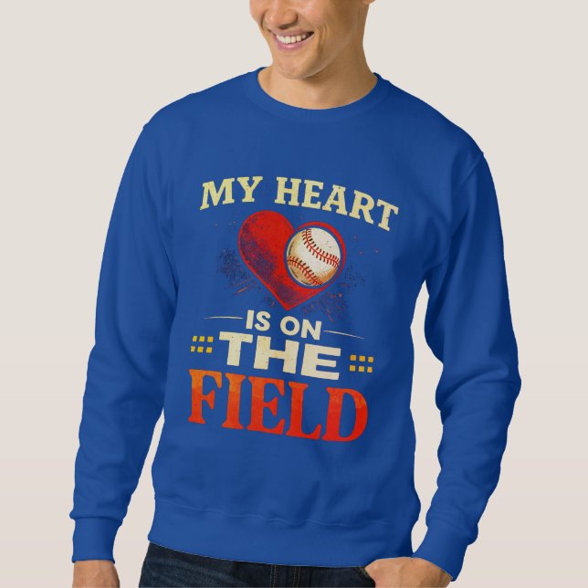 Moletom My Heart Is On Field (Frente)