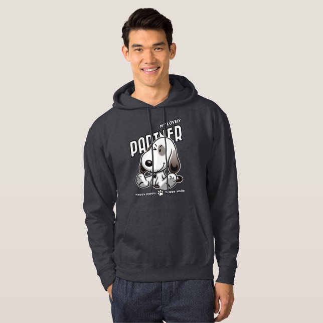 Moletom My Lovely Partner | Masculino  (Frente Completa)