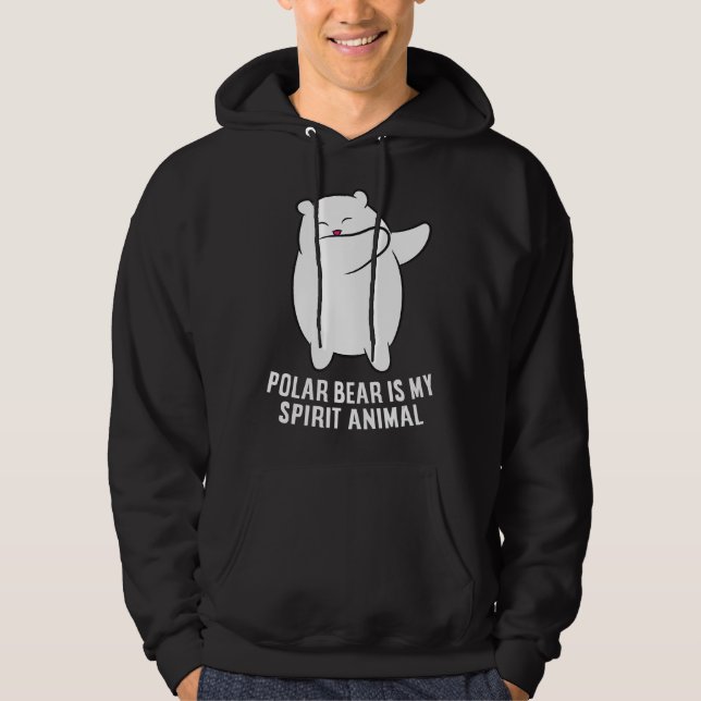 Moletom My Spirit Animal Is A Polar Bear | Cute Polar Bear (Frente)