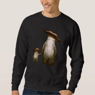 Moletom Mycologia Família Mushroom Fungi Forjando Cogumelo