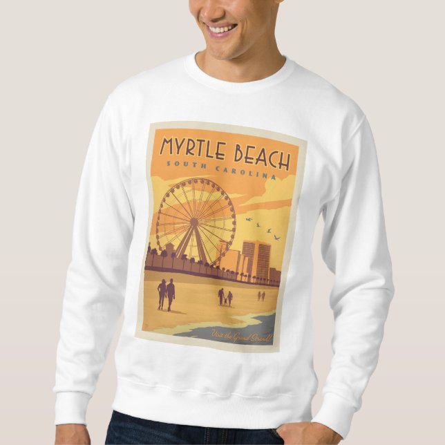 Moletom Myrtle Beach | Carolina do Sul (Frente)